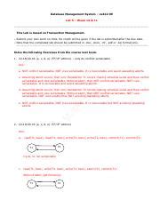 Lab Wk Pdf Database Management System Cs De Lab