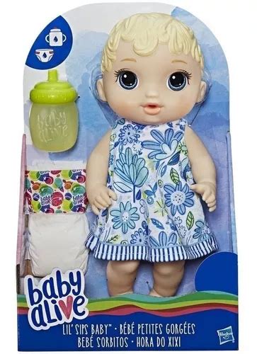 Muñeca Baby Alive para niñas que beben y orinan Hasbro Blonde MercadoLibre