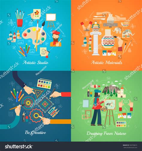 69599 Sketch Artist Tools Images Stock Photos And Vectors Shutterstock