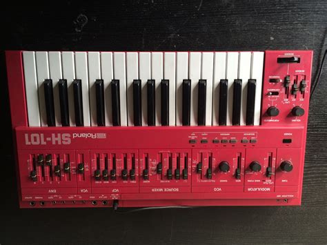 Matrixsynth Red Roland Sh 101