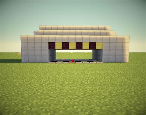 PressurePlate Activated Blast Doors Minecraft Project