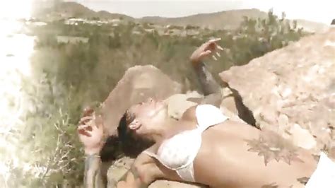 Raunchy Tart Sucking Dick While Mountain Climbing Porn
