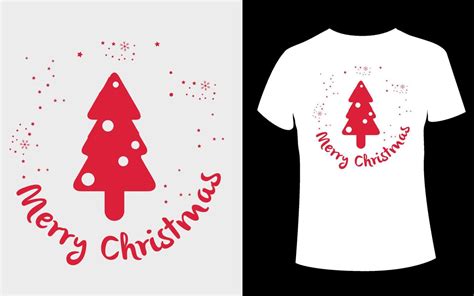 Creative Christmas T Shirt Design With Editable Christmas Tree 11536265