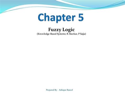 Fuzzy Logic Ppt