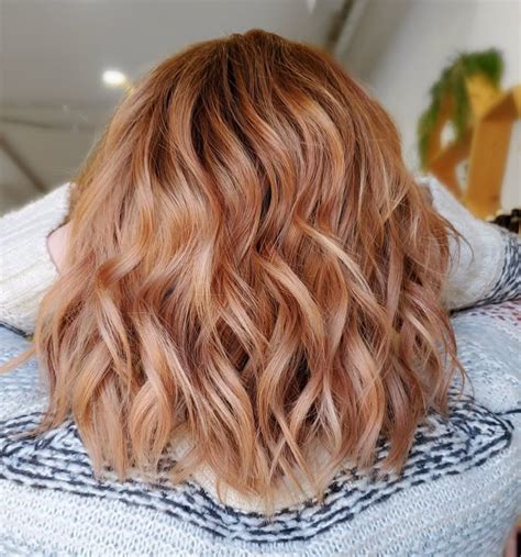 Apricot Color Hair