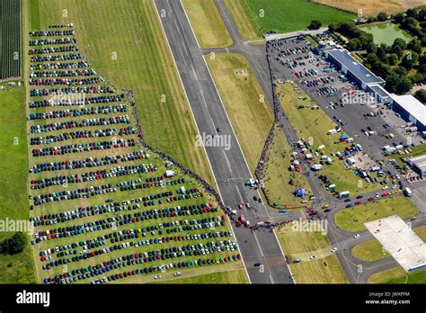 Bottrop, race at airport, airfield Schwarze Heide, 1/4 mile race, drag ...