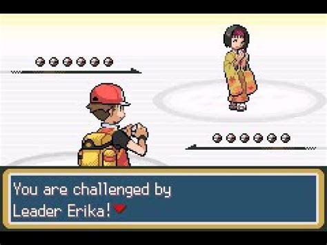 Pokémon Radical Red v3 02 Hardcore Mode Erika YouTube
