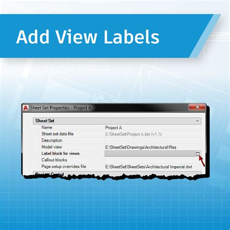 Implementing Sheet Sets For Maximum Efficiency Add View Labels In