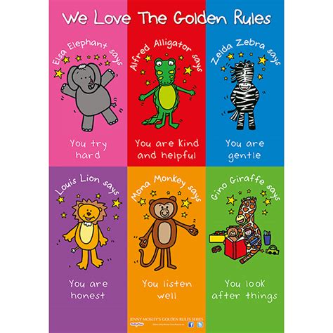 Golden Rules Poster For Young Children Jenny Mosleys Quality Circle
