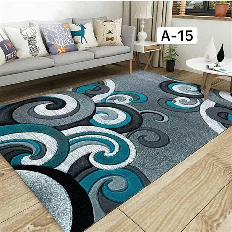 design ruang tamu biru kelabu - EastontaroMorse