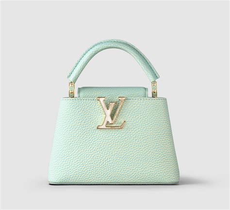 Louis Vuitton Capucines Mini Bag In Vert D Eau Green — Ufo No More