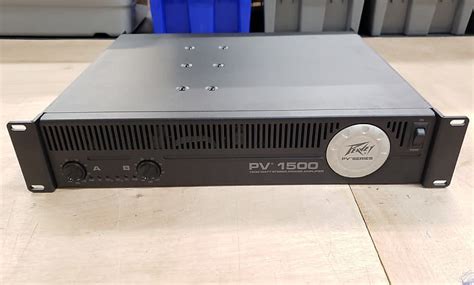 Peavey Pv 1500 Power Amplifier Reverb