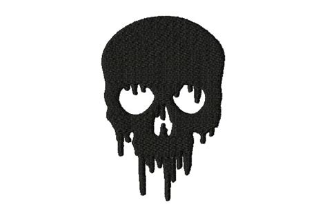 Dripping Skull · Creative Fabrica