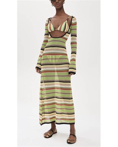 Sir The Label Poolside String Bikini Bottoms In Natural Lyst