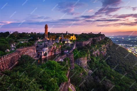 premium photo chittor fort  chittorgarh india