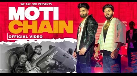 Moti Chain Official Video Dc Sukki We Are One Youtube