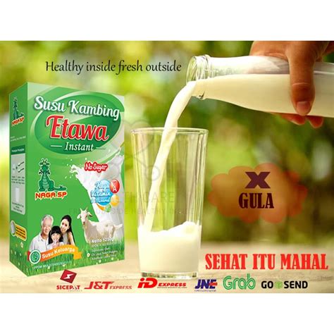 Jual Minuman Kesehatan Susu Kambing Etawa Naga SP No Sugar Shopee