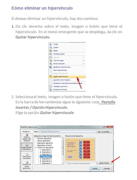 Procesamiento 5cómo Crear Hipervínculos En Una Presentación Ppt