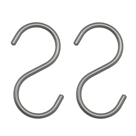 Крючок для сумок Spaceo 10.2x19.4x1.2 см алюминий цвет натуральный 2 шт ...