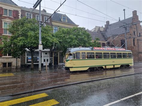 Tram on a rainy day - The Hague, Netherlands : r/transit