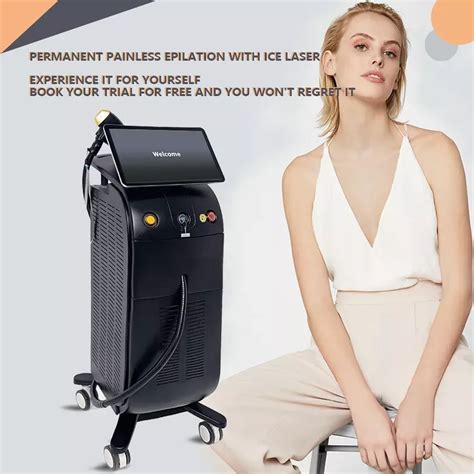 Professional Soprono Diode Laser Latest Hair Removal Machine With Ice ...