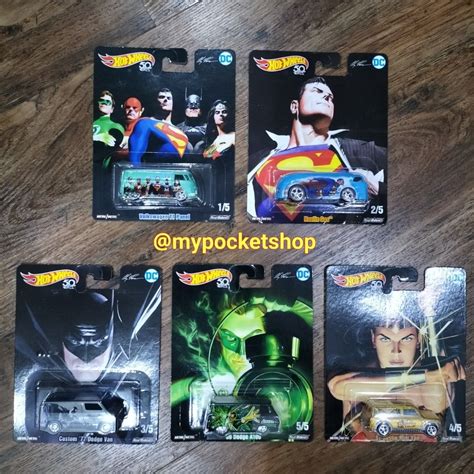 Hot Wheels Alex Ross Dc Collection Vw T Panel Bus Haulin Gas Custom Dodge Van