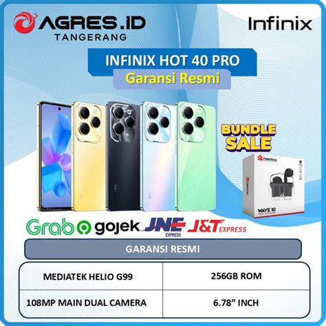 Promo Infinix Hot Pro Gb Mediatek Helio G Garansi Resmi Indonesia Green