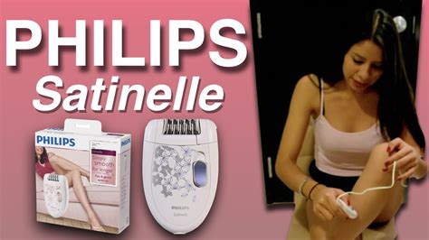 DEPILADORA PHILIPS SATINELLE - YouTube