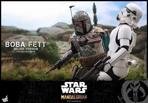 The Mandalorian Boba Fett Gets Two Figure Deluxe Set From Hot Toys