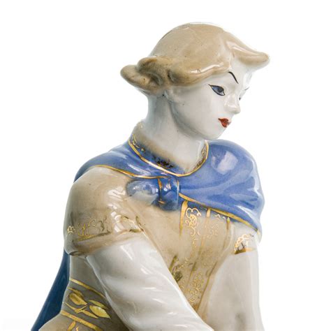 Статуэтка "Иванушка и царевна-лягушка", фарфор, Турыгинский завод ...