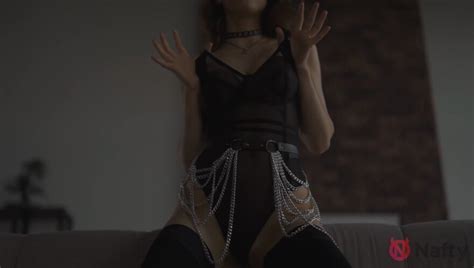 Mila Azul Black Lingere Nafty Scene Porn Pic