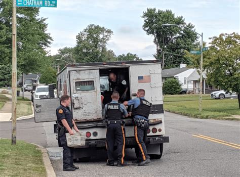 Armored Truck Filled With Cash Overturns