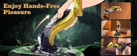 Amazon Cobra Monster Dildos Adult Toys Realistic Snake Thick Anal Dildos For U G