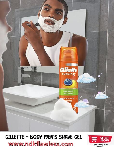 Gillette Fusion Hydra Gel Ultra Sensitive Shave Gel Shave Gel