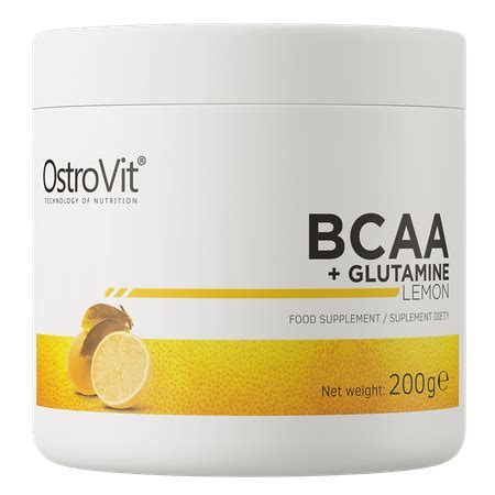 OstroVit BCAA Glutamin 200 G Zitrone 6 89 Offizieller