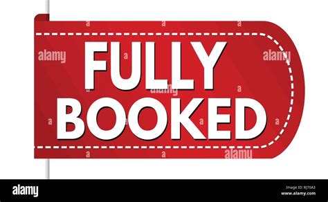 Hotel Fully Booked Stock Vector Images Alamy