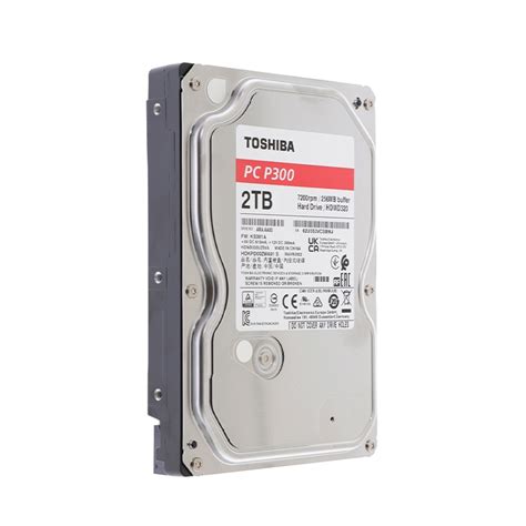 2 TB HDD TOSHIBA P300 (7200RPM, 256MB, SATA-3, HDWD320UZSVA) - LEOXIA