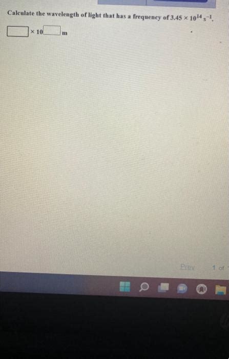 Solved Calculate the wavelength of light that has a | Chegg.com