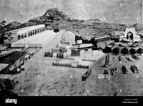 Old Picture Of Dargah Khwaja Garib Nawaz Ajmer Rajasthan India