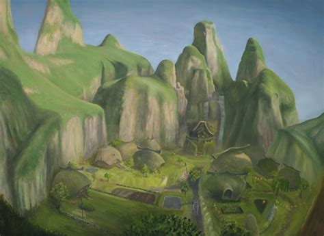 Botw I Painted Kakariko Village Rzelda
