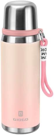 Amazon Stainless Steel Thermal Bottle For Hot And Cold Drinks Travel Coffee Mug With Cup