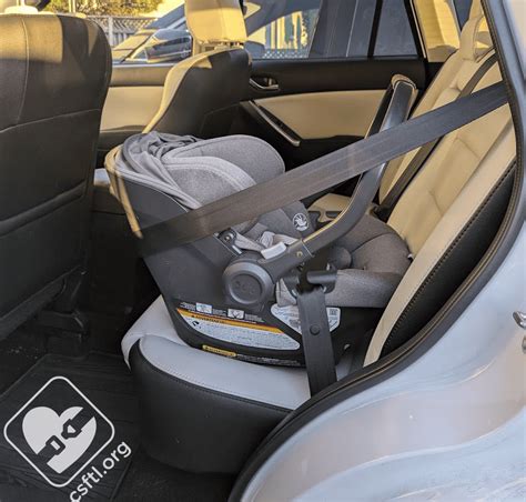how to install aria car seat