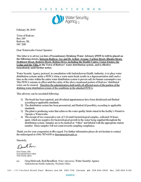 Boil Water Advisory_Page_1 - Redvers, Saskatchewan