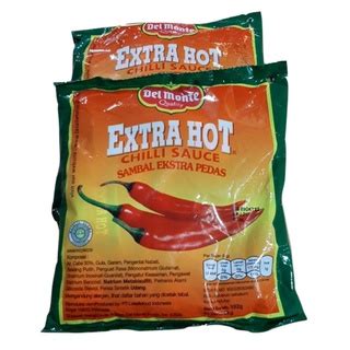 Jual Delmonte Saus Sambal Extra Hot Sachet Isi Shopee Indonesia