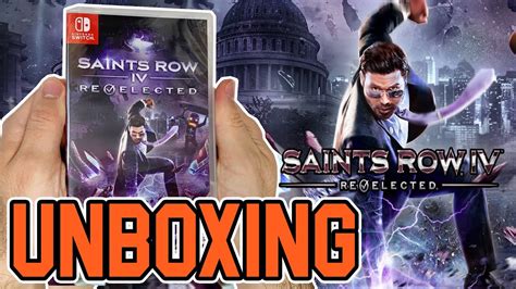 Saints Row IV Re Elected Nintendo Switch Unboxing YouTube