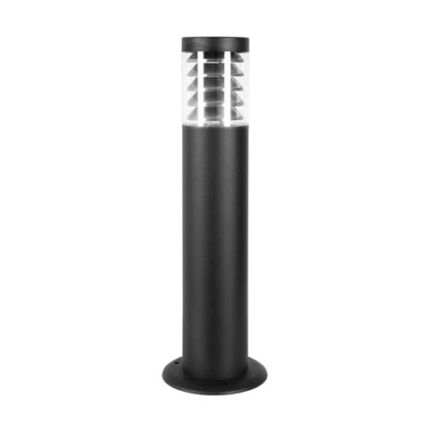 Black Led Bollard Light E27 St714 1100mm Everglow Lighting