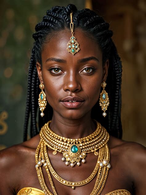 charming african princess  stock photo public domain pictures