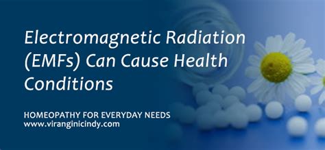 Electromagnetic Radiation (EMFs) Can Cause Health Conditions - North ...