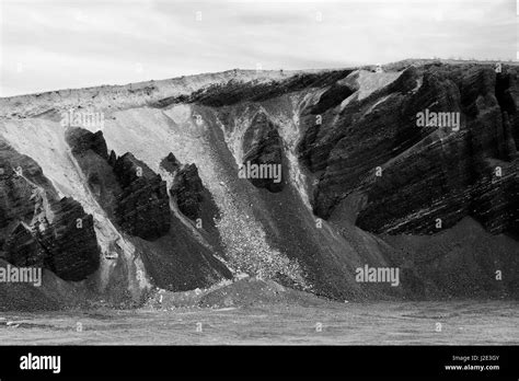 Black Rock Quarry Stock Photo Alamy