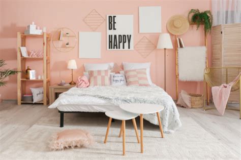 15 Design Ideas for Peach Color Bedroom: Decorate with Peach